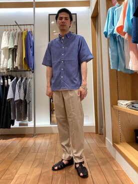 miyazakiさん（メンズ・171cm）の夏コーディネート