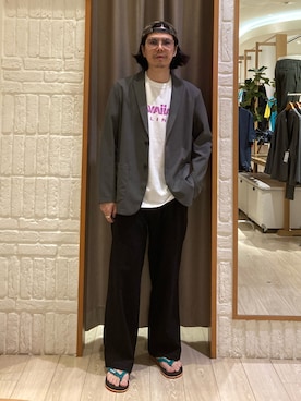 miyazakiさん（メンズ・171cm）の夏コーディネート