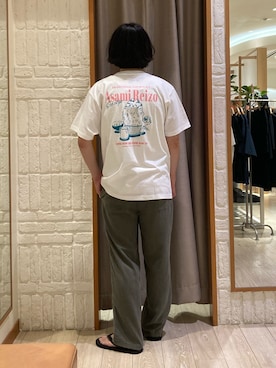 「GLOSTER（グロスター）のアイテム」を使った、miyazakiさん（メンズ・171cm）の夏コーディネート