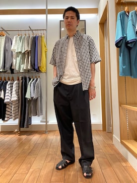 miyazakiさん（メンズ・171cm）の夏コーディネート