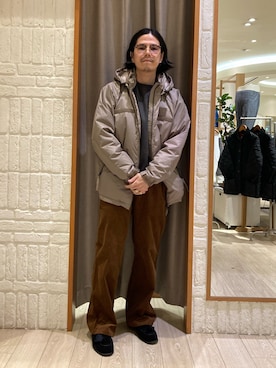 「アイテム（ジャケット/アウター）」を使った、miyazakiさん（メンズ・171cm）の秋コーディネート