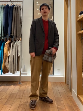 miyazakiさん（メンズ・171cm）の冬コーディネート