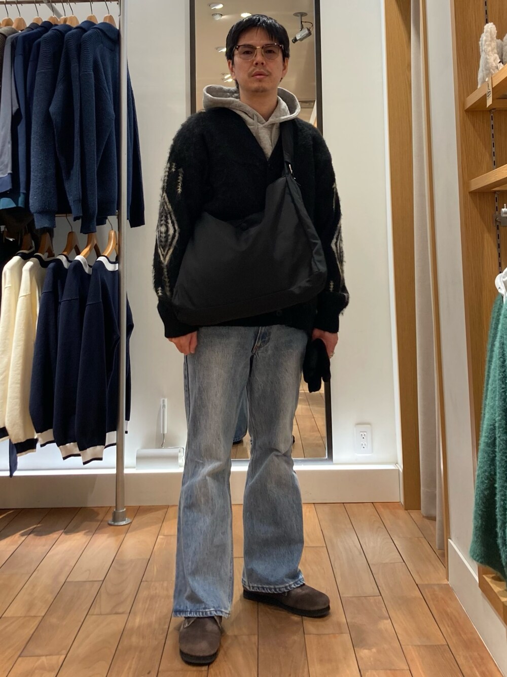 PENDLETON/ペンドルトン】別注シャギーニットカーディガン