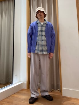 miyazakiさん（メンズ・171cm）の春コーディネート