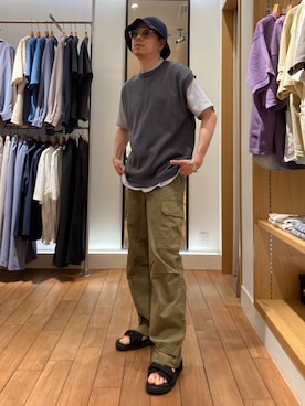 miyazakiさん(メンズ・171cm)の春コーディネート