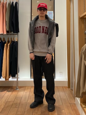 miyazakiさん（メンズ・171cm）の冬コーディネート