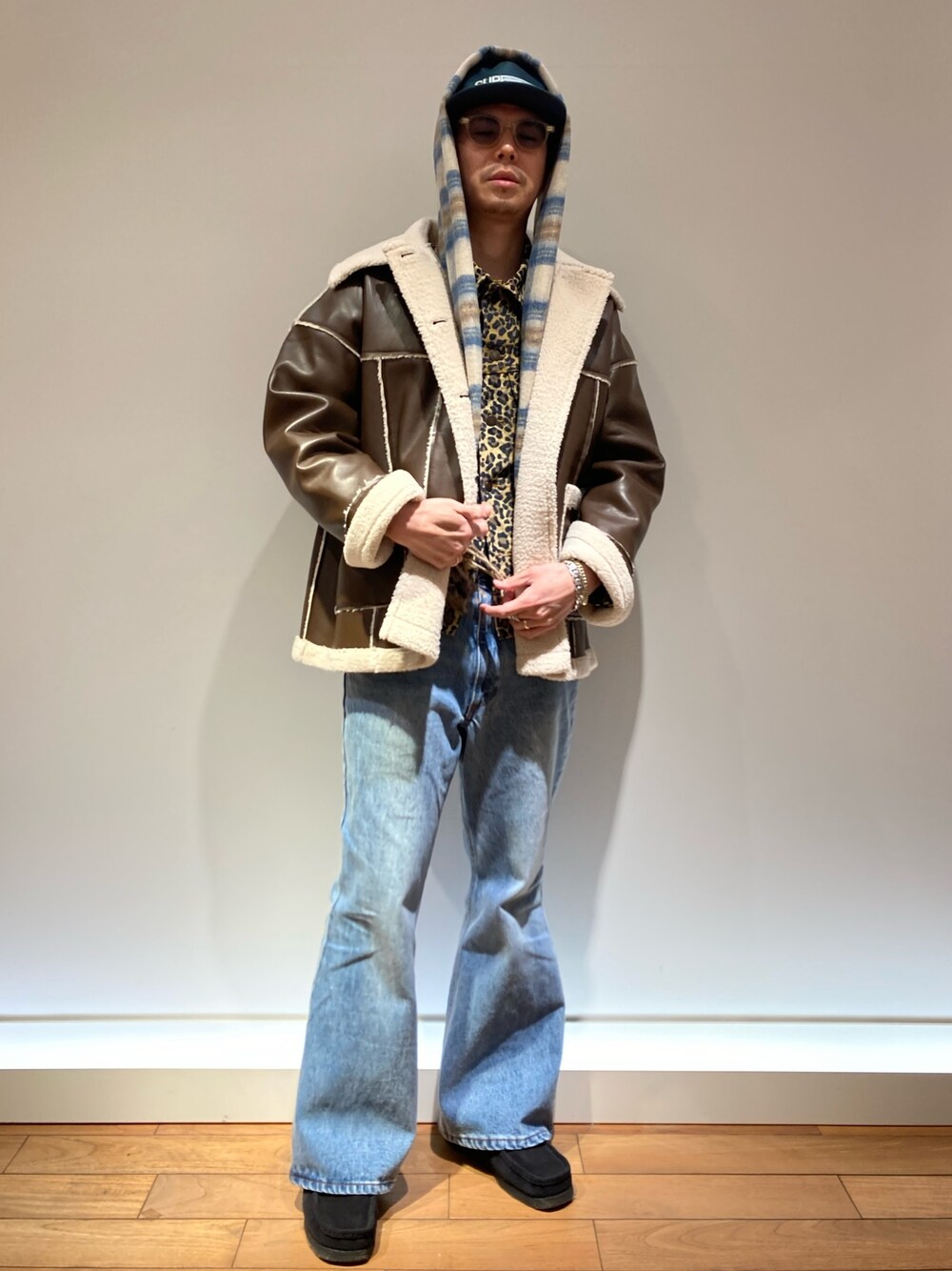 fredy emue（フレディエミュ）の「フェイクムートン ボア