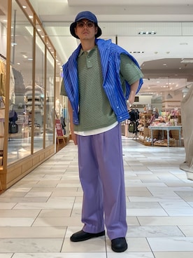 miyazakiさん(メンズ・171cm)の春コーディネート