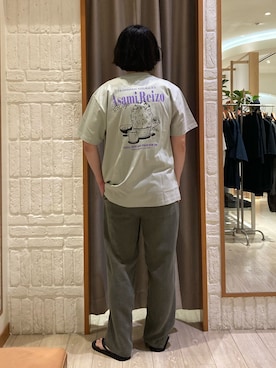 「GLOSTER（グロスター）のアイテム」を使った、miyazakiさん（メンズ・171cm）の夏コーディネート