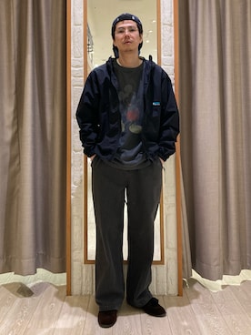 「halo commodity（ハロ　コモディティー）のアイテム（キャップ）」を使った、miyazakitakuroさん（メンズ・171cm）の春コーディネート