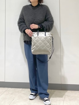 「note et silence （ノートエシロンス）のアイテム」を使った、ichiさん（レディース・158cm）の秋コーディネート