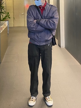「TOMMY（トミー）のアイテム」を使った、rikiii23さん（メンズ・170cm）の冬コーディネート