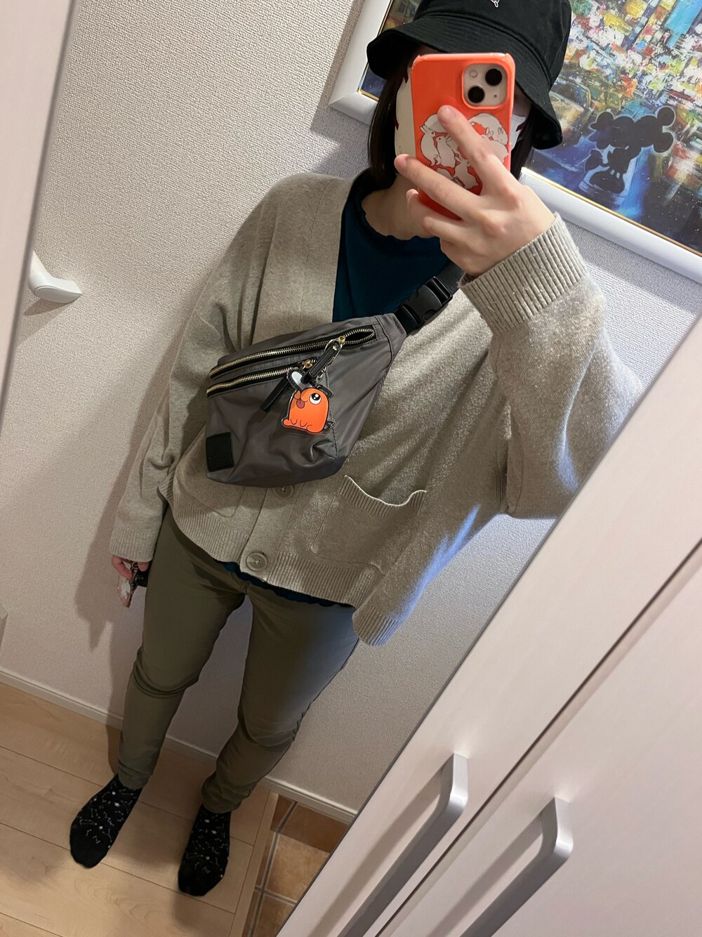 「SHOO・LA・RUEの◆ウルトラストレッチスキニーパンツ（その他パンツ、グリーン系）」を使った、bitansansuiさん（骨格ナチュラル・レディース・162cm）の春コーディネートの1枚目の写真