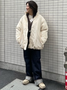 Ungrid ダブルジップVネックニットカーデ　完売品 Ungrid（アングリッド）の「ダブルジップVネックニットカーデ