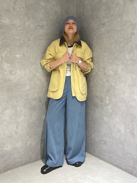 工藤李奈さん(レディース・159cm)の夏コーディネート