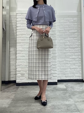 「MISCH MASCH（ミッシュマッシュ）のアイテム」を使った、モゾ店さん（骨格ウェーブ・レディース・170cm）の秋コーディネート