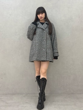 「アイテム（その他アウター）」を使った、ALYSHIAさん（レディース・167cm）の夏コーディネート