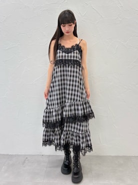 「jouetie（ジュエティ）のアイテム」を使った、ALYSHIAさん（骨格ウェーブ・レディース・167cm）の夏コーディネート