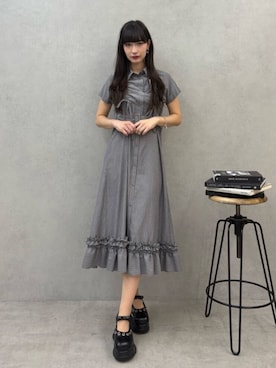 「jouetie（ジュエティ）のアイテム」を使った、ALYSHIAさん（レディース・167cm）の春コーディネート