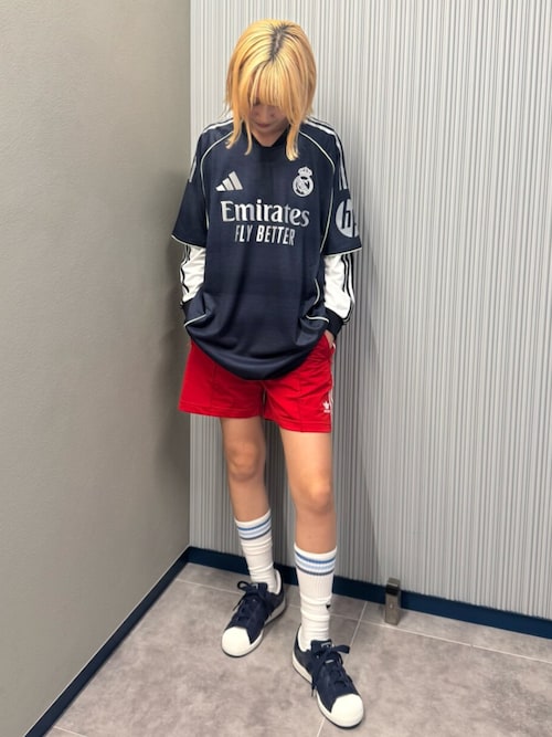adidas レアルマドリード　ユニホーム　US Sサイズ　未使用品 adidas tシャツ レアル・マドリード 25/26 アウェイユニフォーム