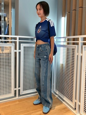 「アイテム（エコバッグ/サブバッグ）」を使った、りほさん（レディース・165cm）の秋コーディネート