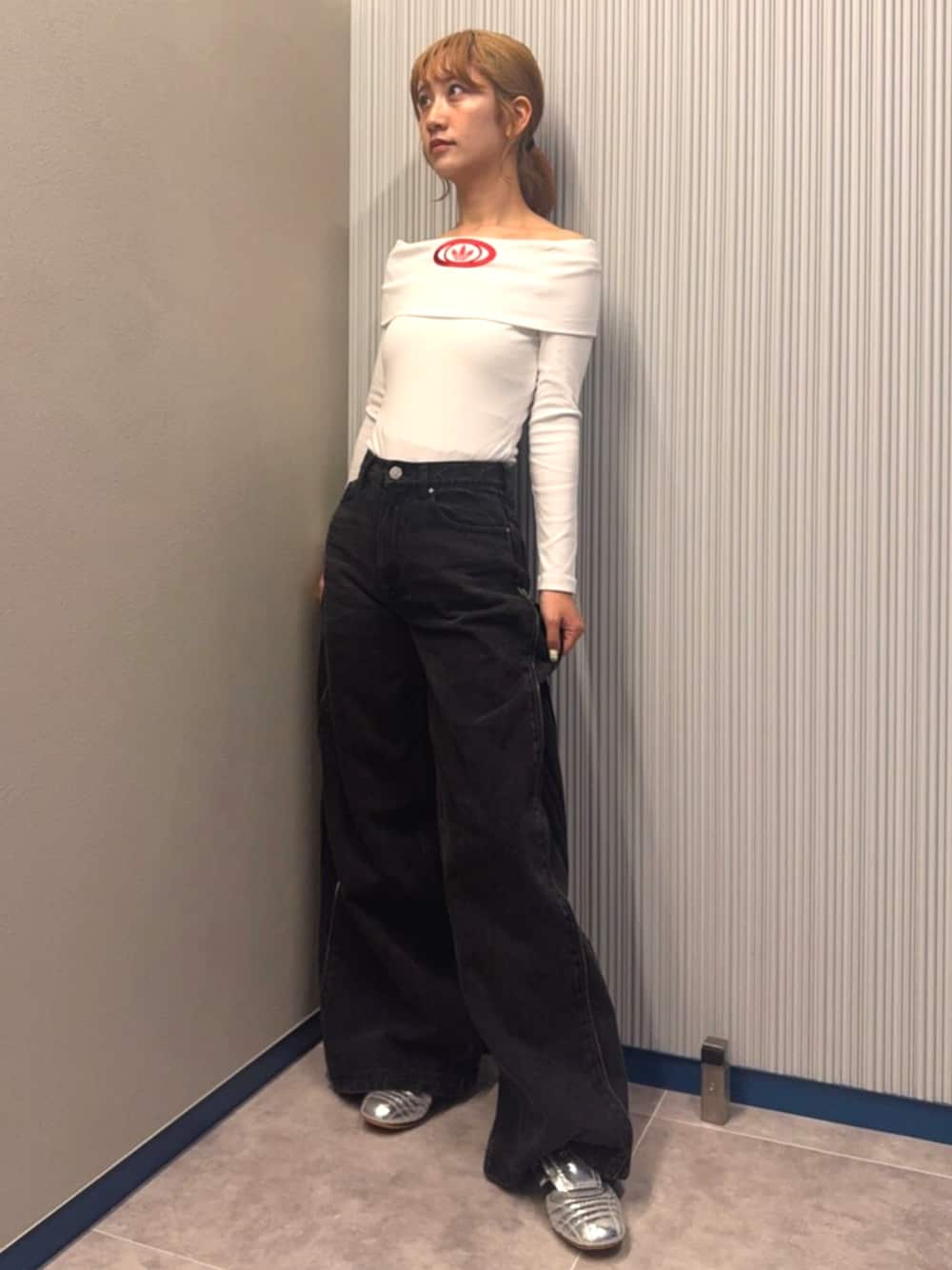 アディレニウム シーズン3 ジップ ウォッシュド デニム パンツ