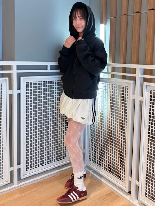 アディダス バルーンスカート ブラック adidas（アディダス） スカート バルーンスカート / アディダス