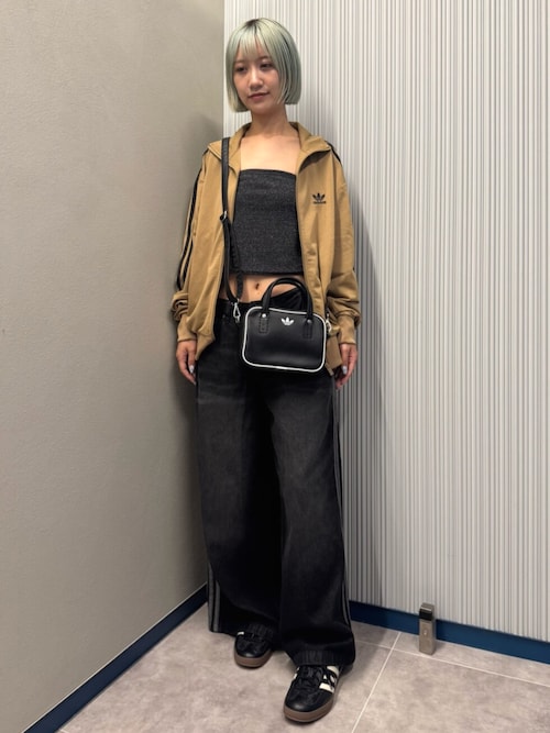 アディダス アディカラー デニム ADILENIUM パンツ アディカラー デニム Adilenium パンツ DENIM WIDE PANT