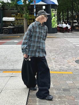 「OAKLEY（オークリー）のアイテム」を使った、ごまだれさん（レディース・162cm）の秋コーディネート