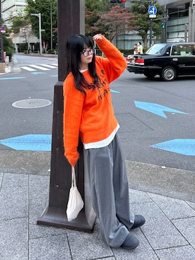「SUBU（スブ）のアイテム」を使った、ごまだれさん（レディース・162cm）の秋コーディネート