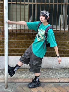ごまだれさん（レディース・162cm）の夏コーディネート