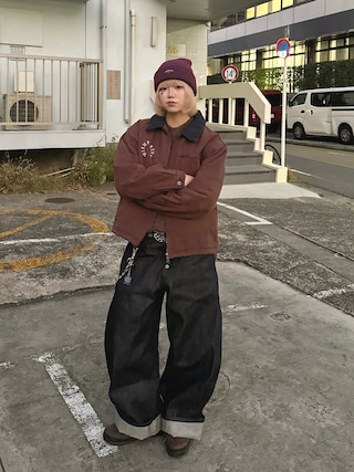 ごまだれ｜NOAHのニットキャップ/ビーニーを使ったコーディネート - WEAR