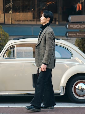 「Dr. Martens（ドクターマーチン）のアイテム」を使った、　Keitoさん（骨格ストレート・メンズ・176cm）の春コーディネート
