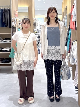 GW hinAさん（レディース・149cm）の夏コーディネート