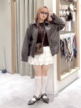 GW hinAさん（レディース・149cm）の秋コーディネート
