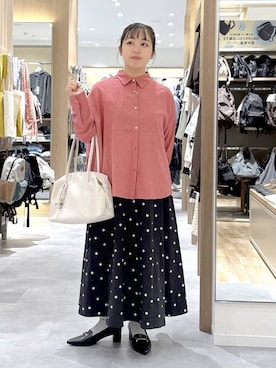 hina11aa18さん（レディース・149cm）の春コーディネート