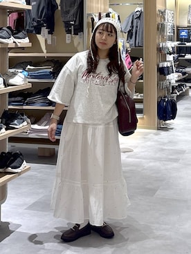 「GLOBAL WORK（グローバルワーク）のアイテム（帽子）」を使った、hina11aa18さん（レディース・149cm）の春コーディネート