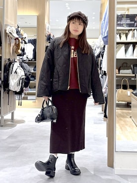 「GLOBAL WORK（グローバルワーク）のアイテム（ブルゾン）」を使った、hina11aa18さん（レディース・149cm）の秋コーディネート