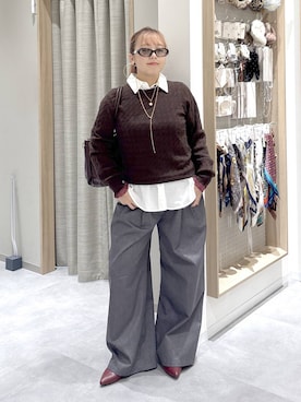 GW hinAさん（レディース・149cm）の秋コーディネート