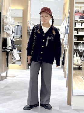 「アイテム（サングラス）」を使った、hina11aa18さん（レディース・149cm）の秋コーディネート