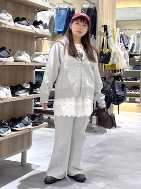 「GLOBAL WORK（グローバルワーク）のアイテム（帽子）」を使った、hina11aa18さん（レディース・149cm）の春コーディネート