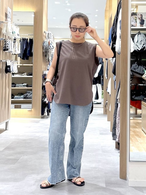 セール】GOODデニムフレアパンツ/209743（デニムパンツ）｜GLOBAL WORK