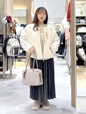 「GLOBAL WORK（グローバルワーク）のアイテム（ブルゾン）」を使った、hina11aa18さん（レディース・149cm）の秋コーディネート