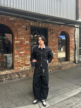 「Supreme （シュプリーム）のアイテム（ジャケット/アウター）」を使った、まろまろ栗さん（メンズ・170cm）の春コーディネート