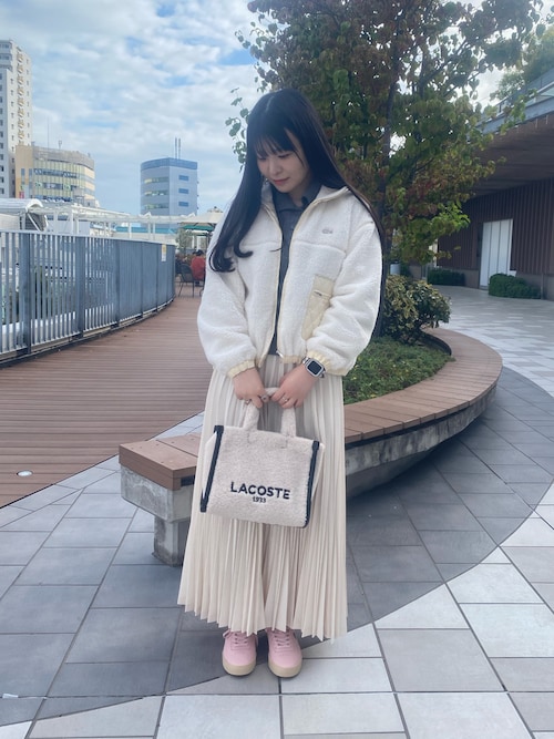 LACOSTE（ラコステ） スカート 変形プリーツAラインスカート