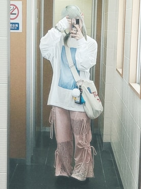 「アイテム（腕時計）」を使った、kuutopeiさん（レディース・158cm）の夏コーディネート