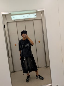 「アイテム（ネックレス）」を使った、his_a20さん（メンズ・172cm・10代）の夏コーディネート