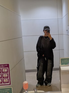 「アイテム（バッグ）」を使った、HISAさん（メンズ・172cm・10代）の秋コーディネート