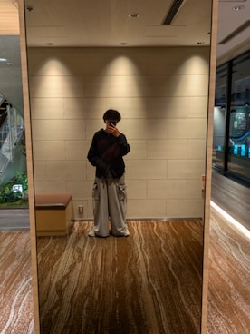 「アイテム（パーカー）」を使った、ゆうじさん（メンズ・172cm・10代）の秋コーディネート