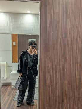 「アイテム（ブルゾン）」を使った、ゆうじさん（メンズ・172cm・10代）の秋コーディネート